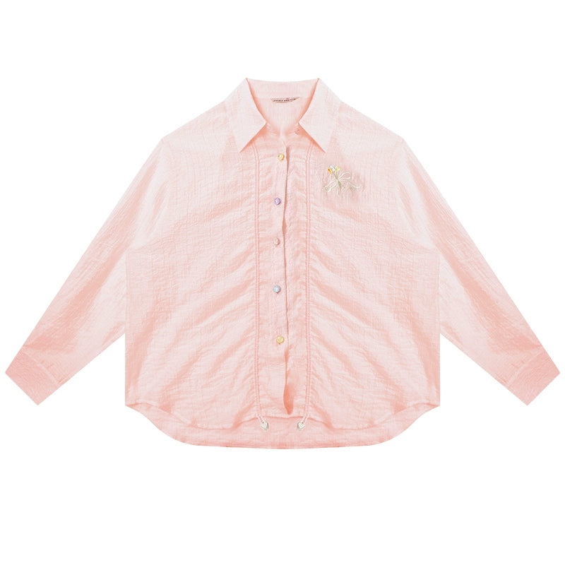 Luxury Loose Long Sleeve Shirt