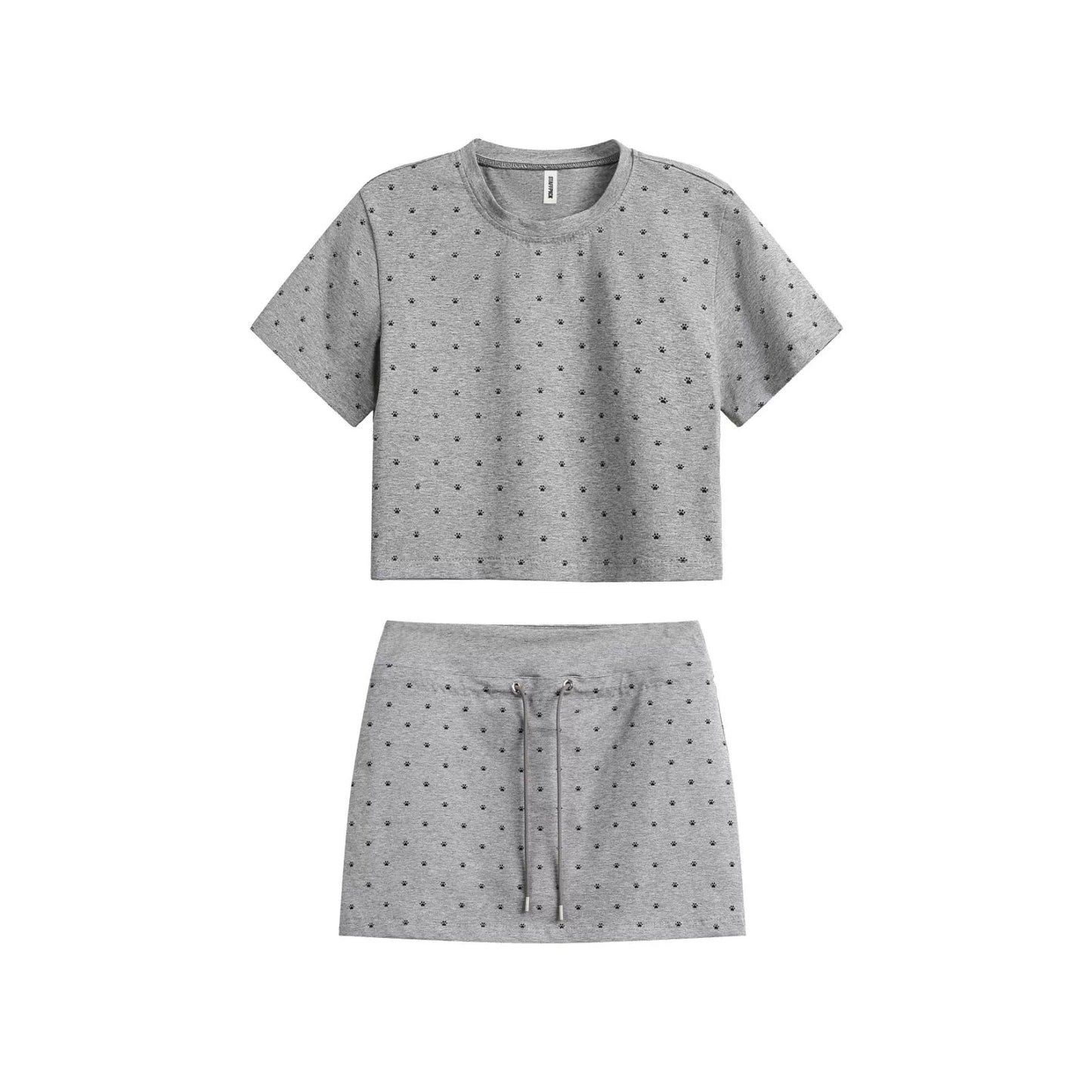 Vintage Polka Dot Short Sleeve Set-Up