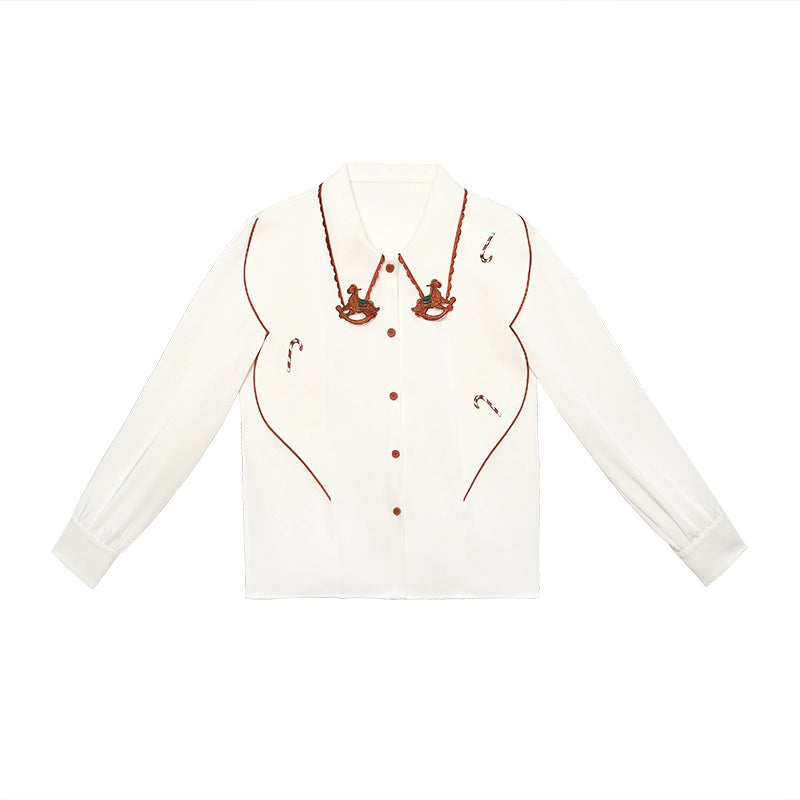 Original Design Carousel Contrast Shirt