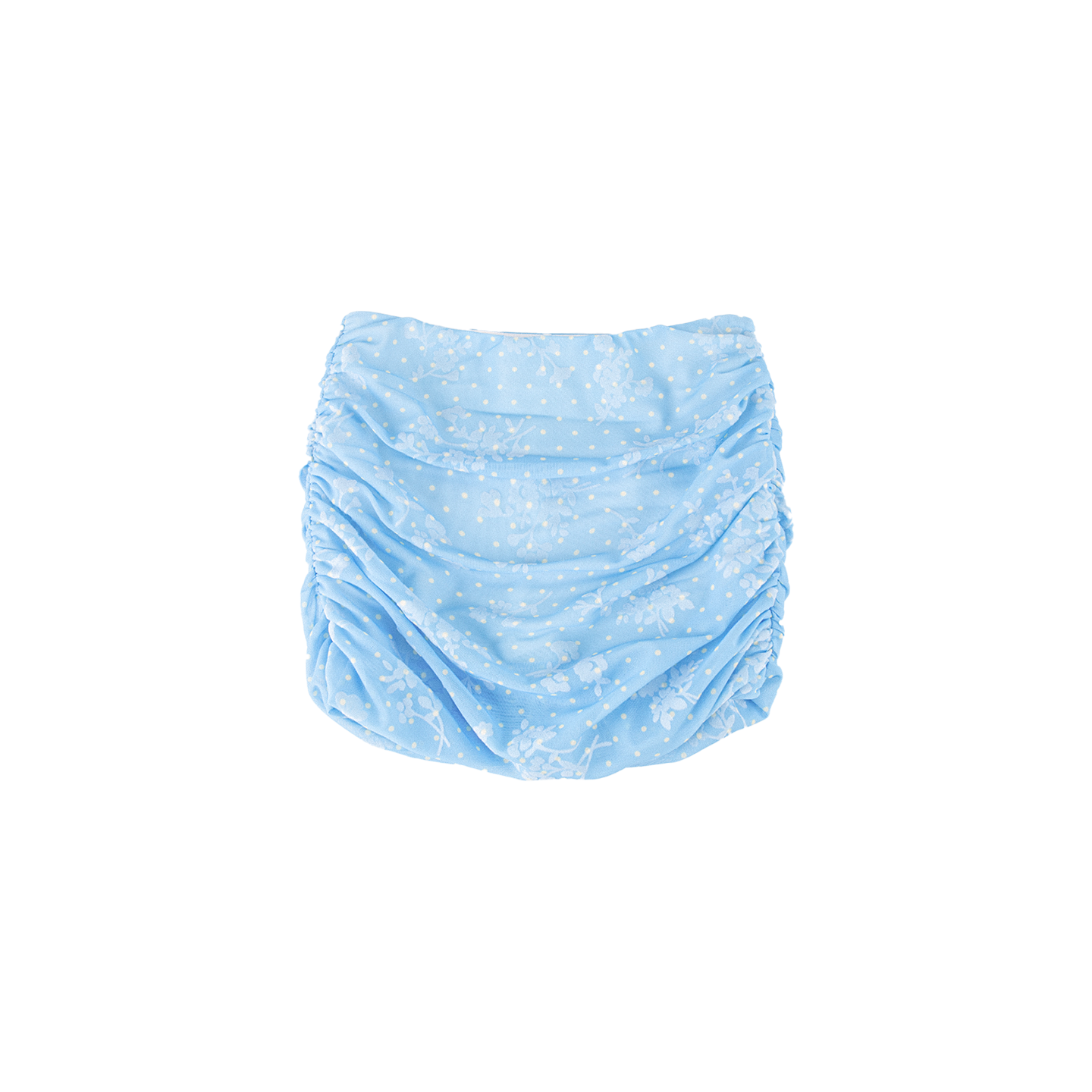 Completo con gonna floreale e top halter vivace