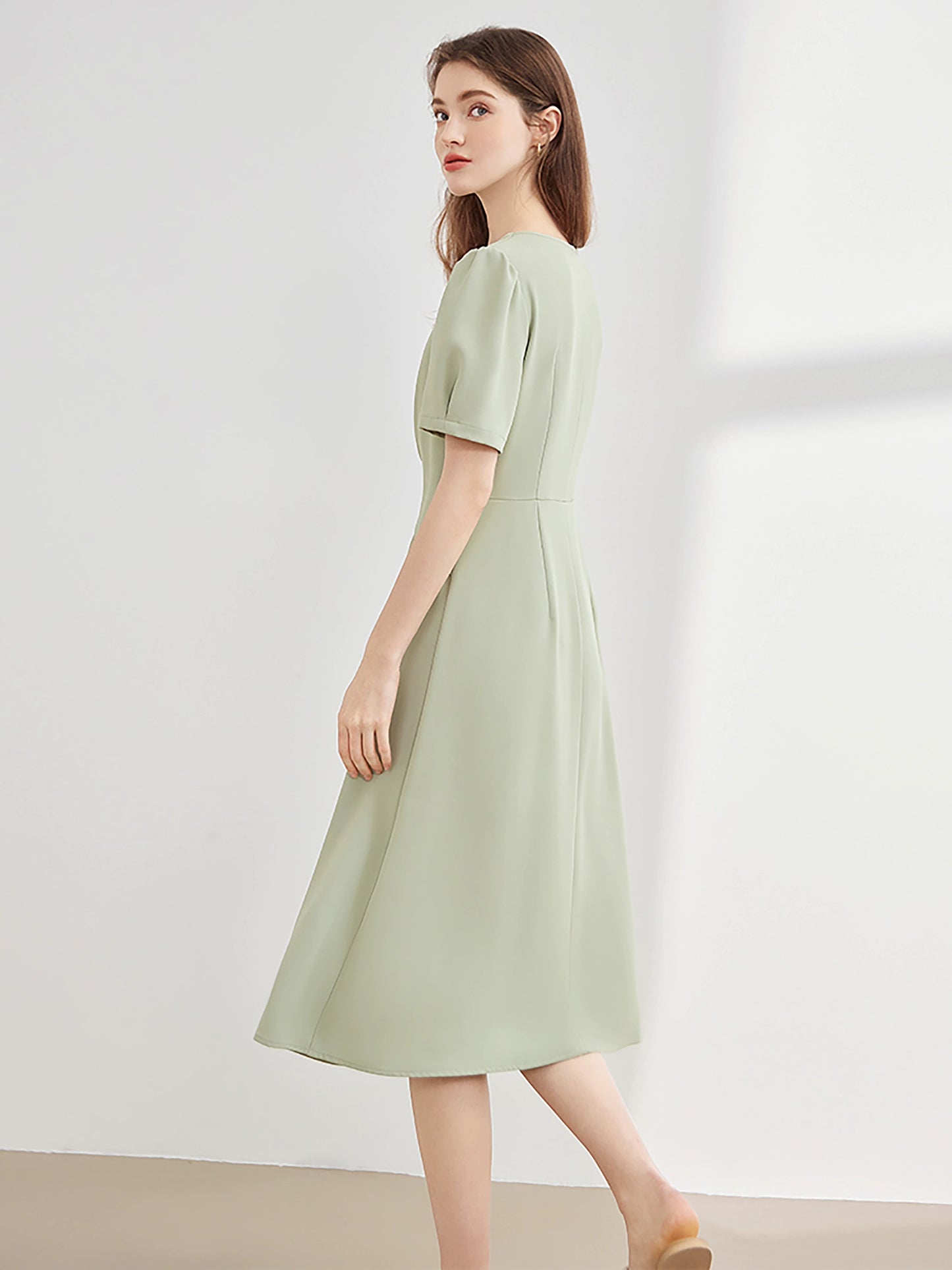 Mint Mambo Premium Waist Dress