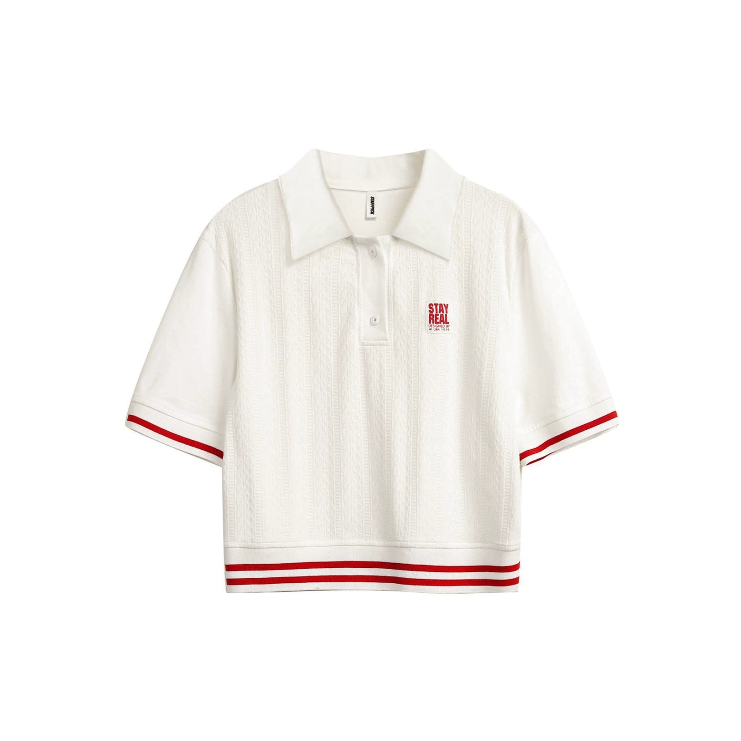 Retro Lapel Polo Shirt