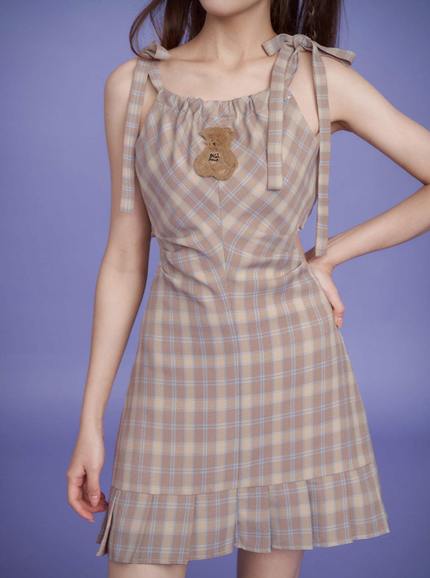 Liebe Hollow Taille Kleid