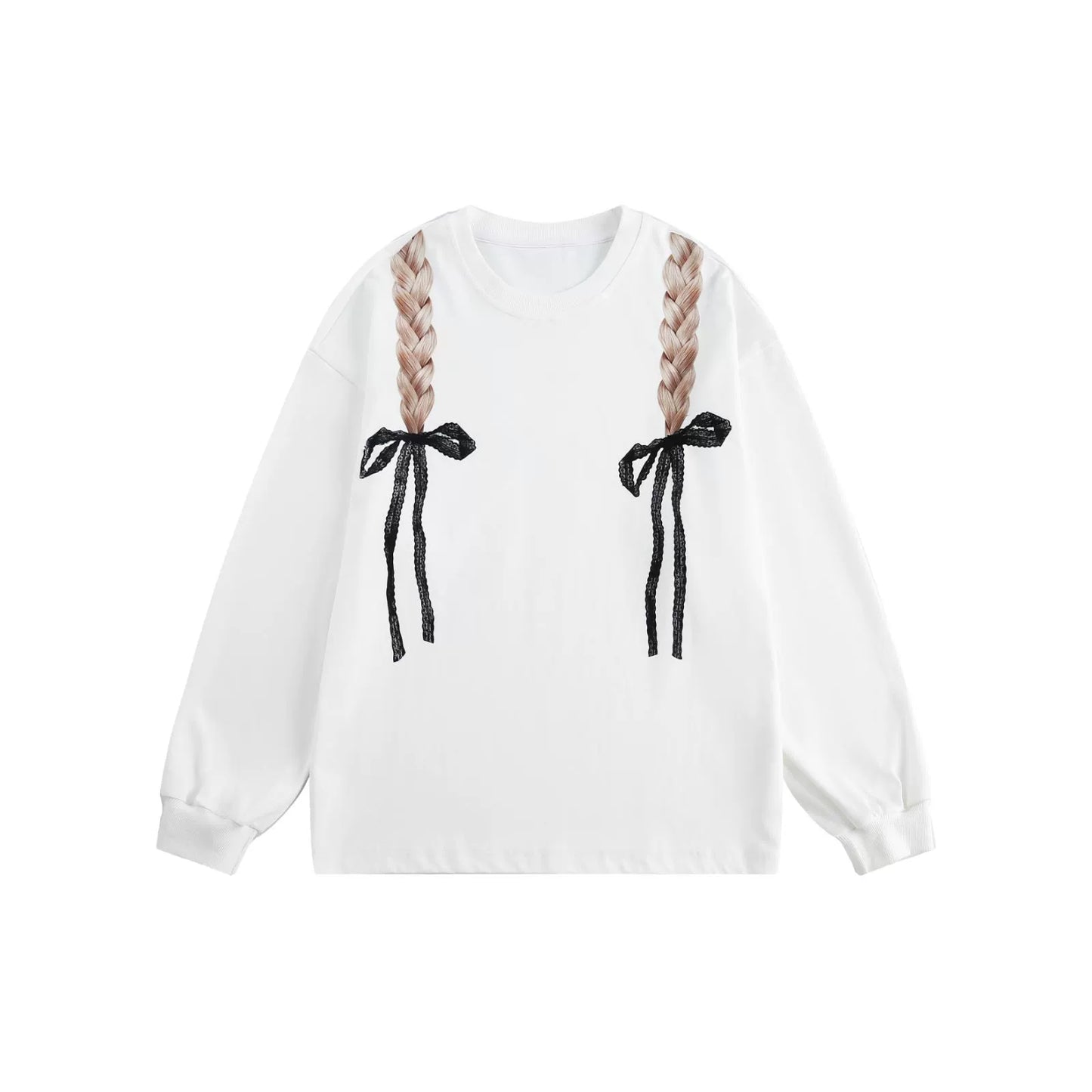 서브컬처 얇은 긴팔 티셔츠