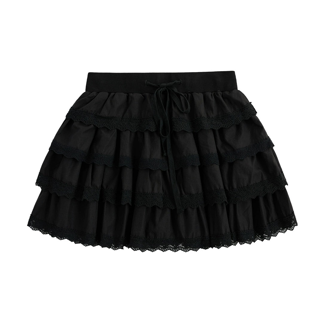 Small Ballet Lace Cake Skirt