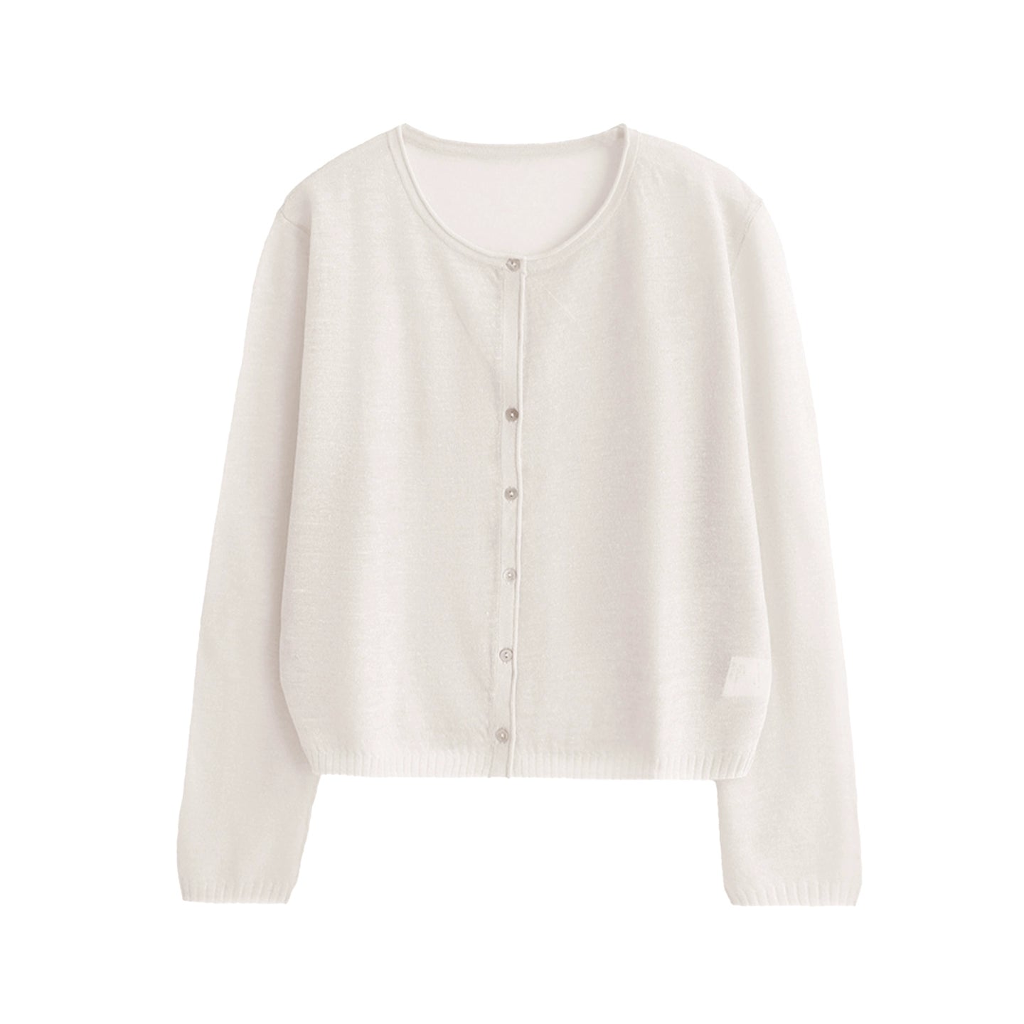 Mist Haze Silk Cardigan