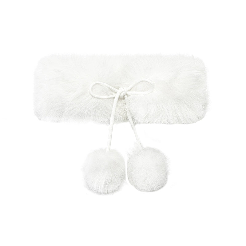Snow-White Neck Warmer