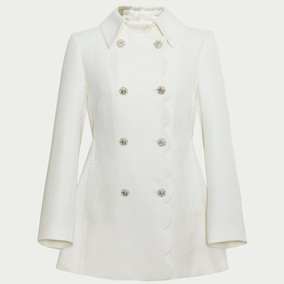 Chic French Double-Breasted Trench Coat