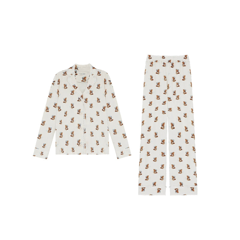 Bear Holiday Lounge Set