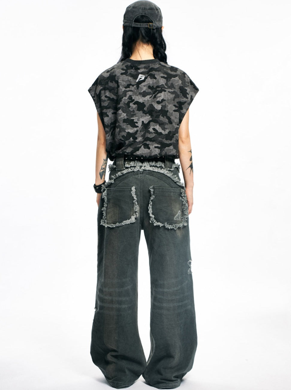 Vintage Wash Camouflage T-Shirt