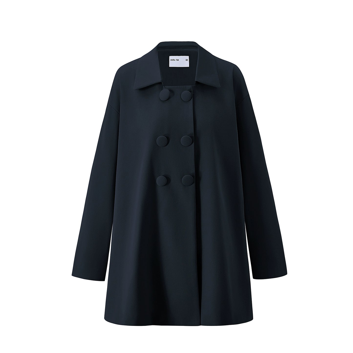 Square Bow Cape Coat