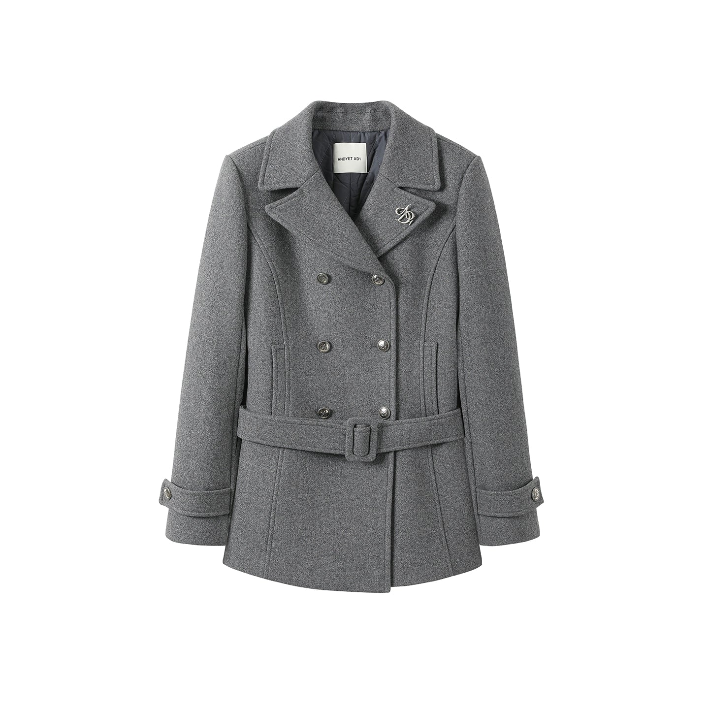 Woolen Lapel Coat