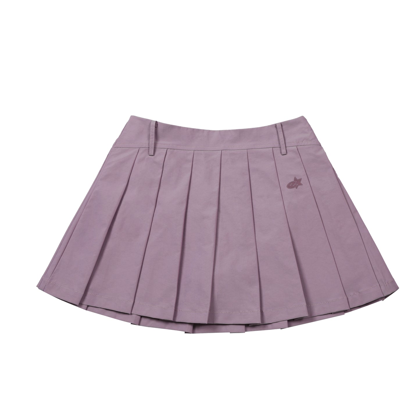 Retro A-Line Pleated Skirt
