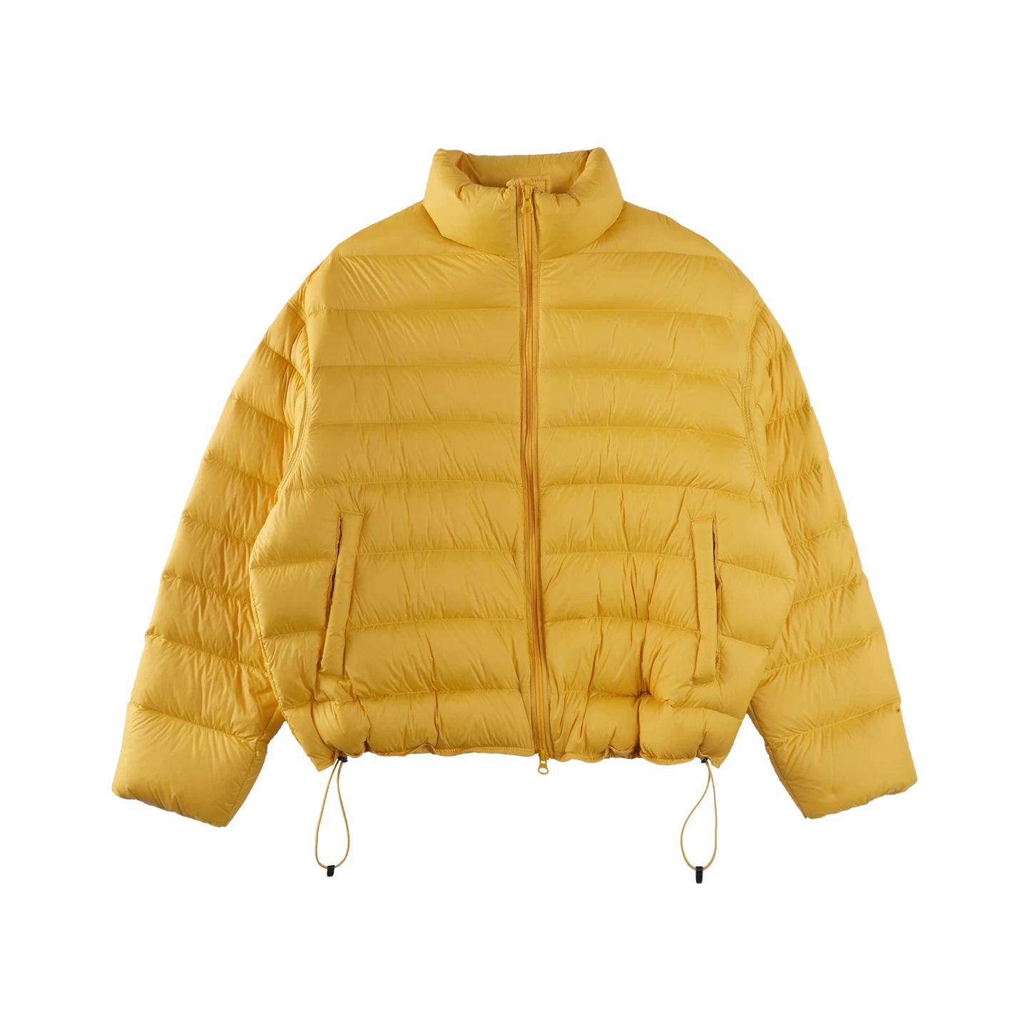 Cloud-Like Ribbed Down Jacket