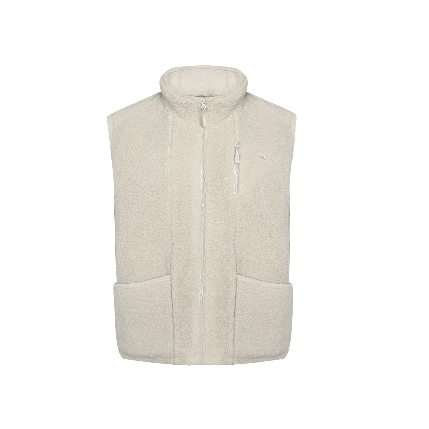 Winter Retro Stand-Up Collar Vest