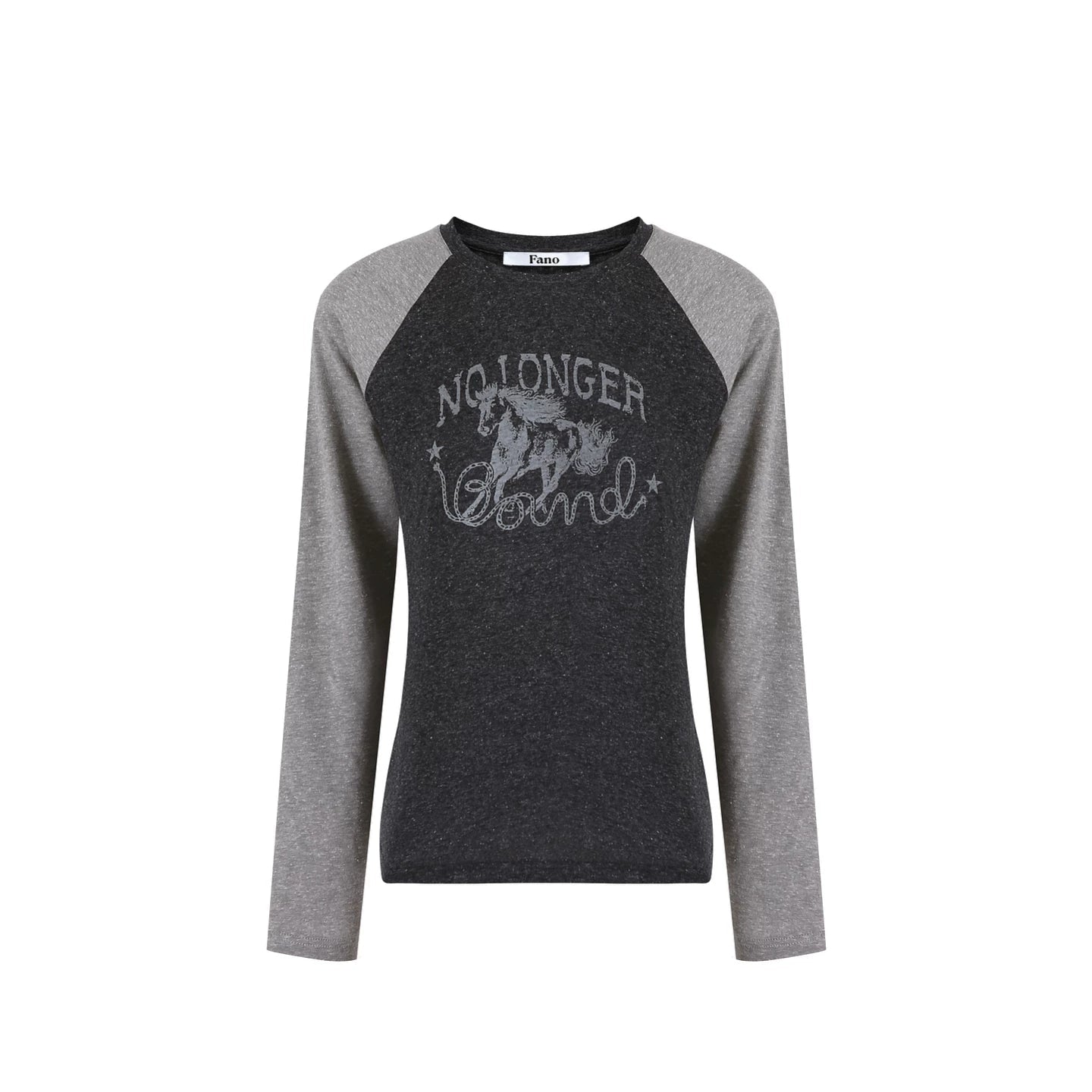 Textured Color-Blocked Raglan Top