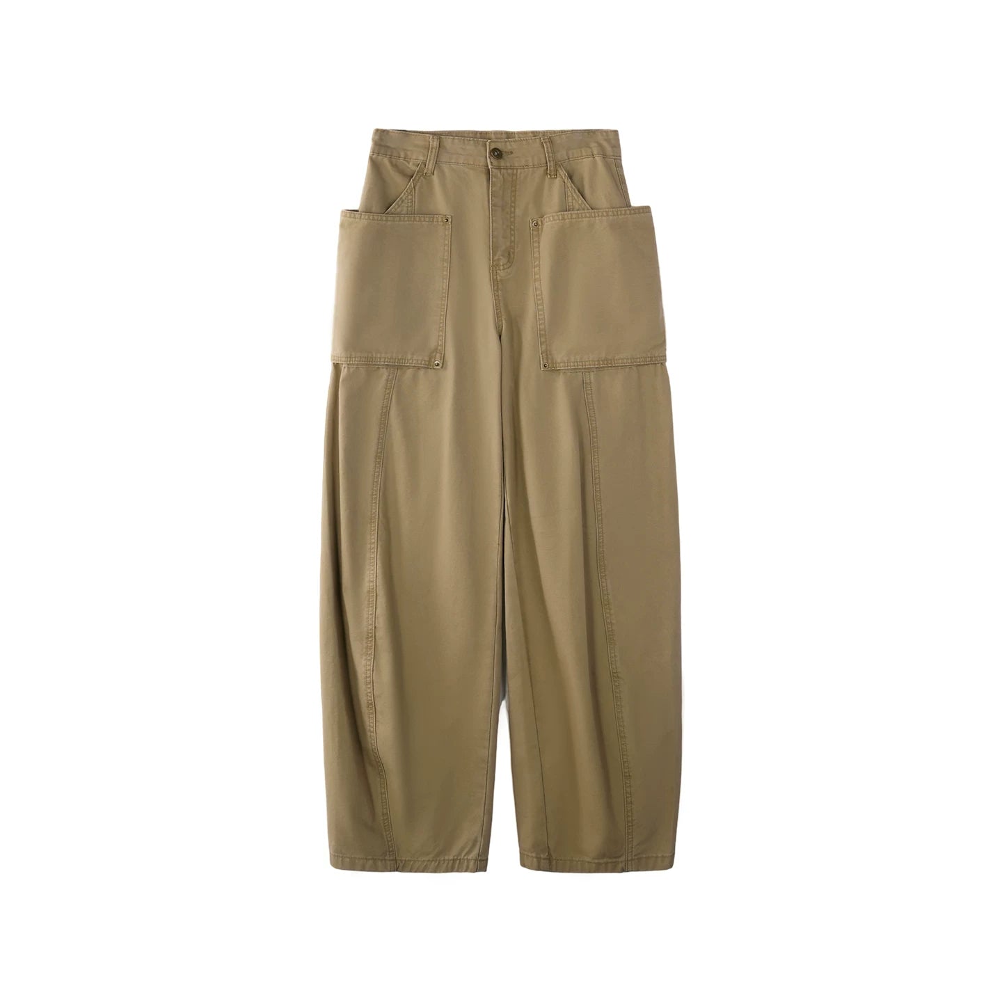Vintage Khaki Denim Pants