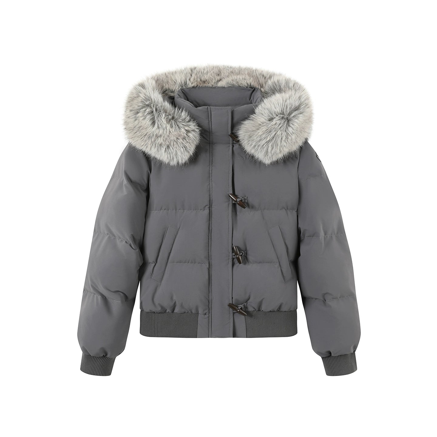 Retro Cotton Fur Collar Jacket