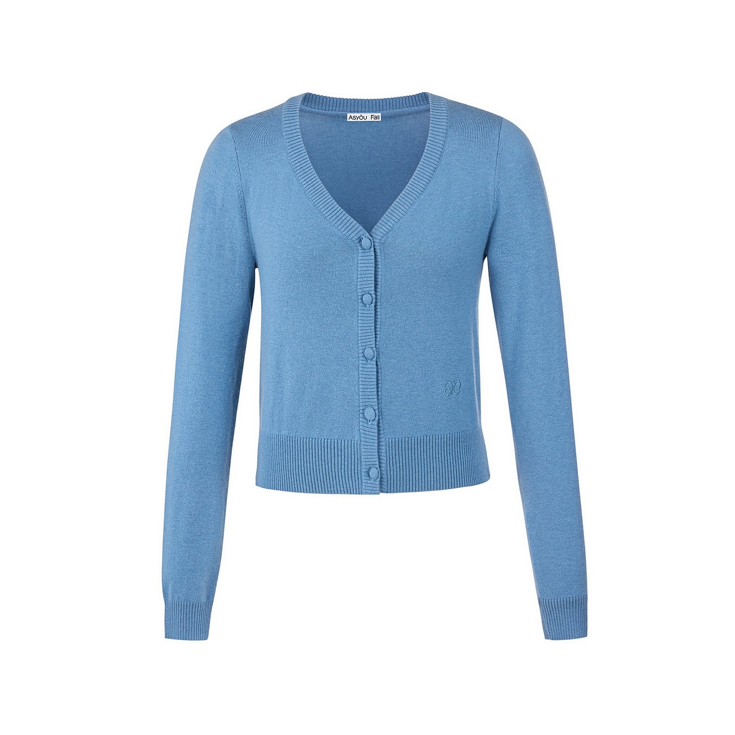 Wool Knit Cropped Sweater Top