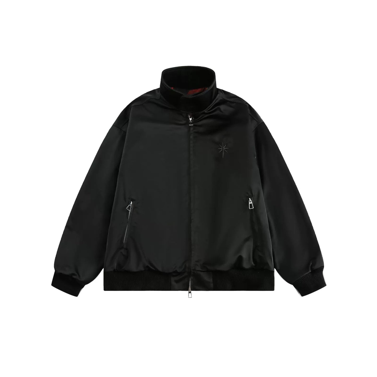 Autumn High Collar Long-Sleeved Coat