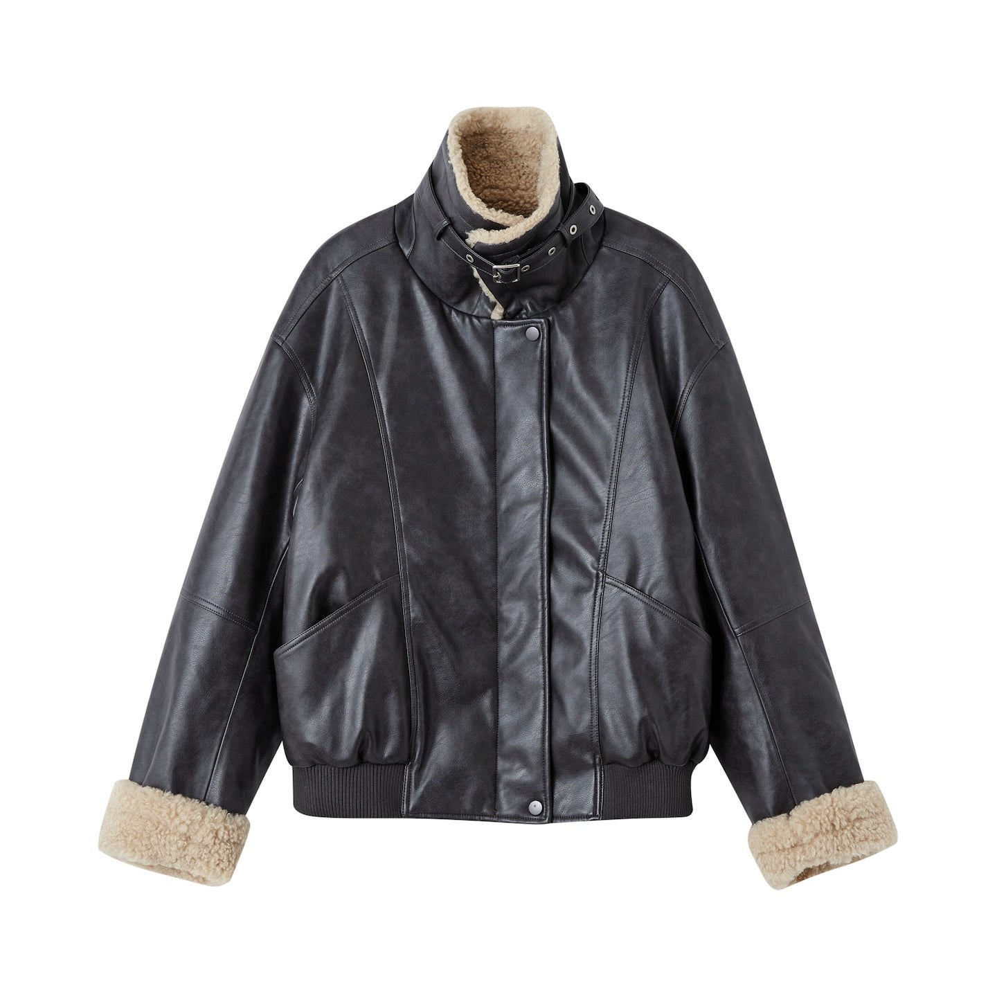 Lambwool Motorcycle Jacket