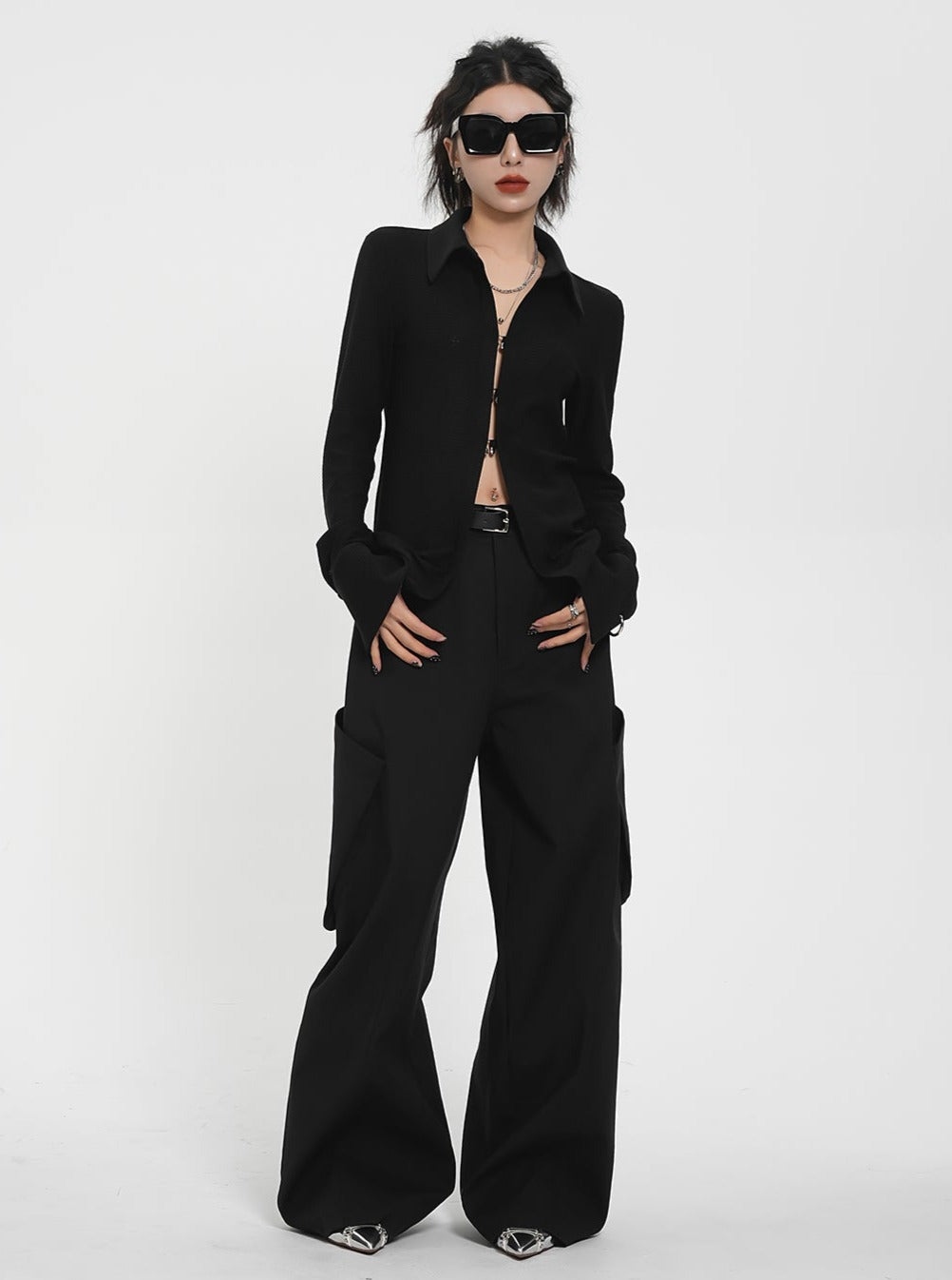 빅 포켓 카고 팬츠