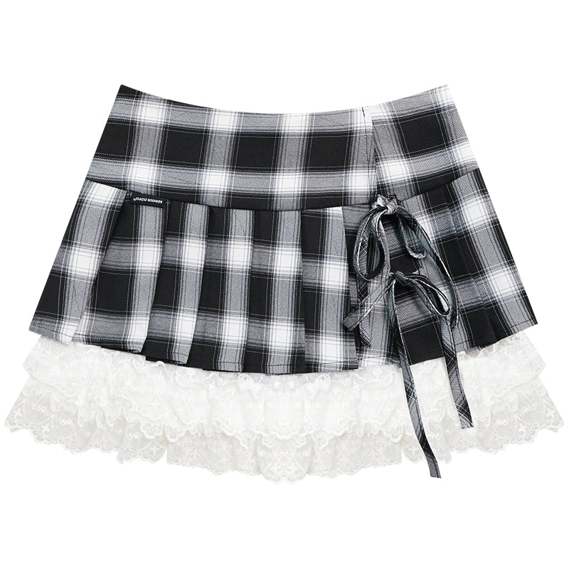 Summer Lace Bustier Skirt