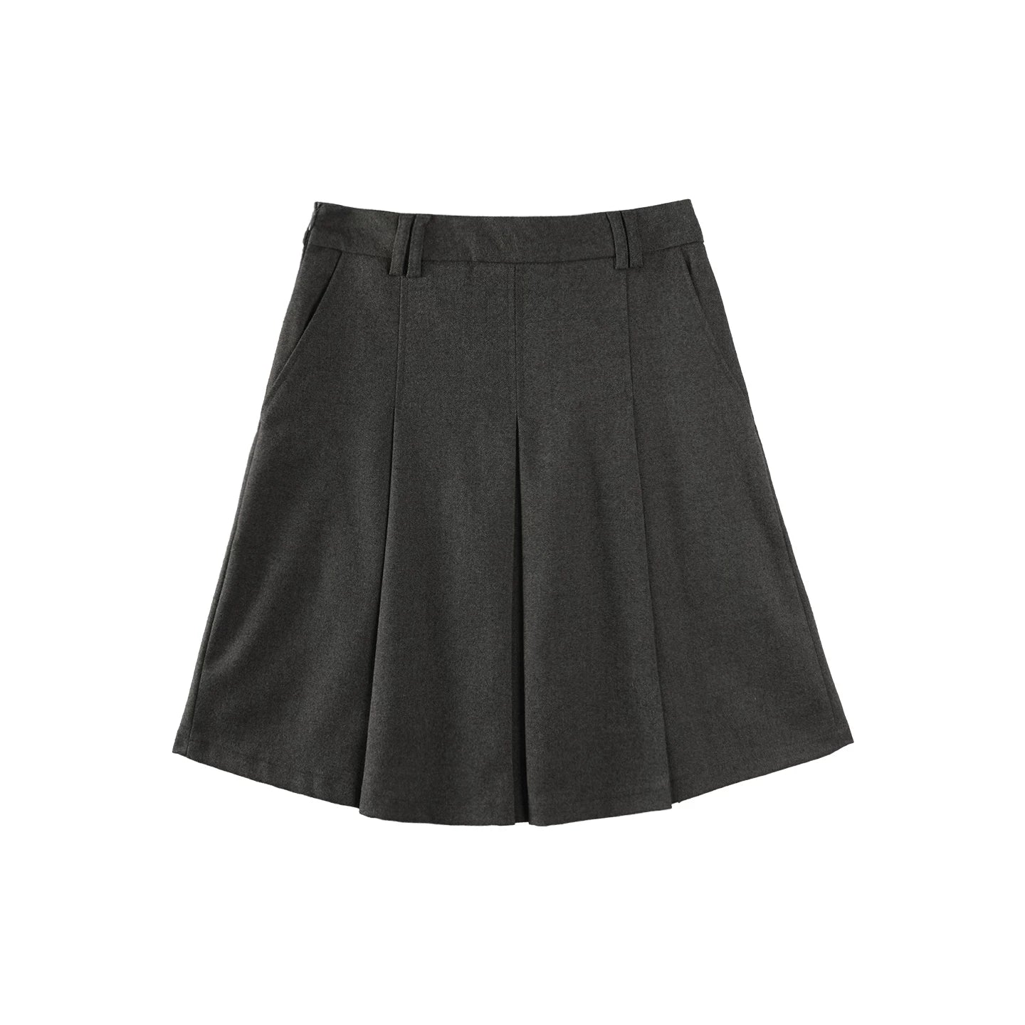 Casual Versatile Mid-Length Skirt