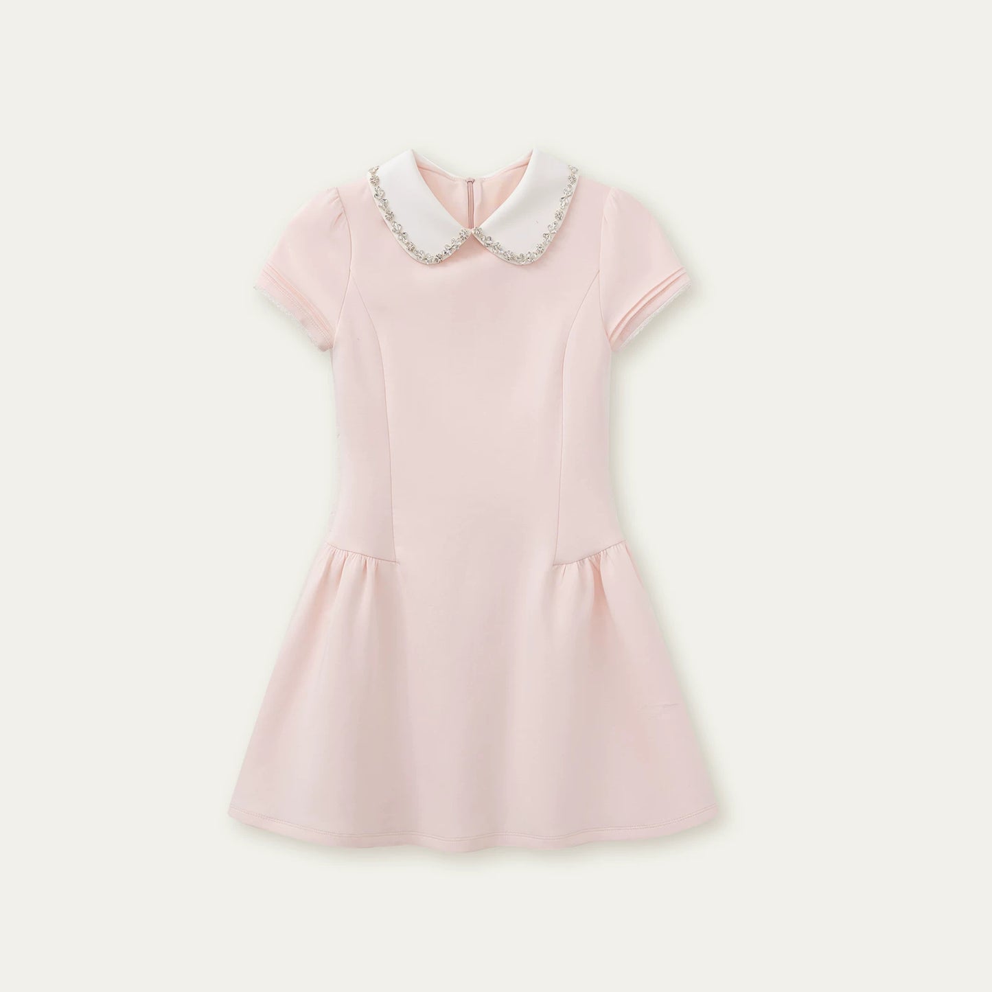 Retro-Strass-Prinzessinenkleid