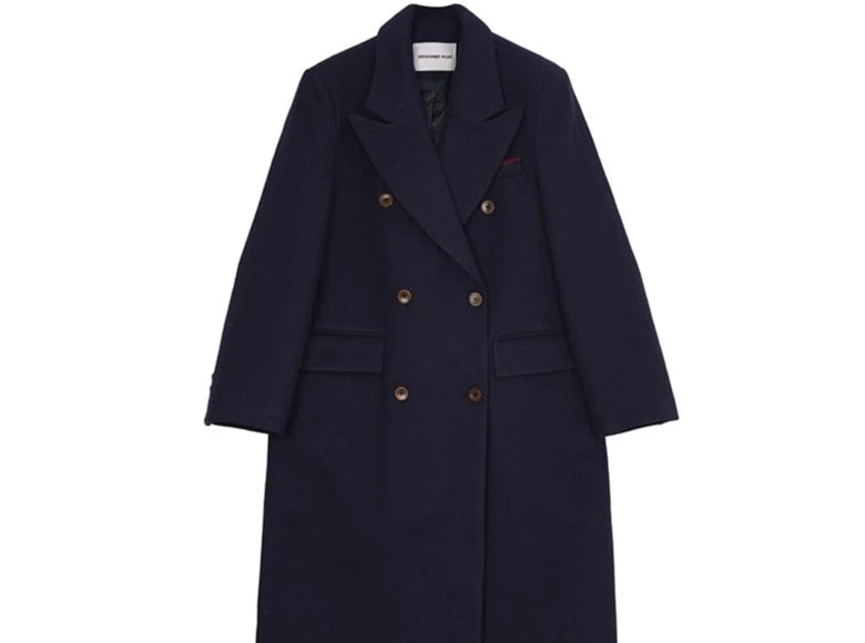 Col de costume épaissi veste en tweed haut de gamme