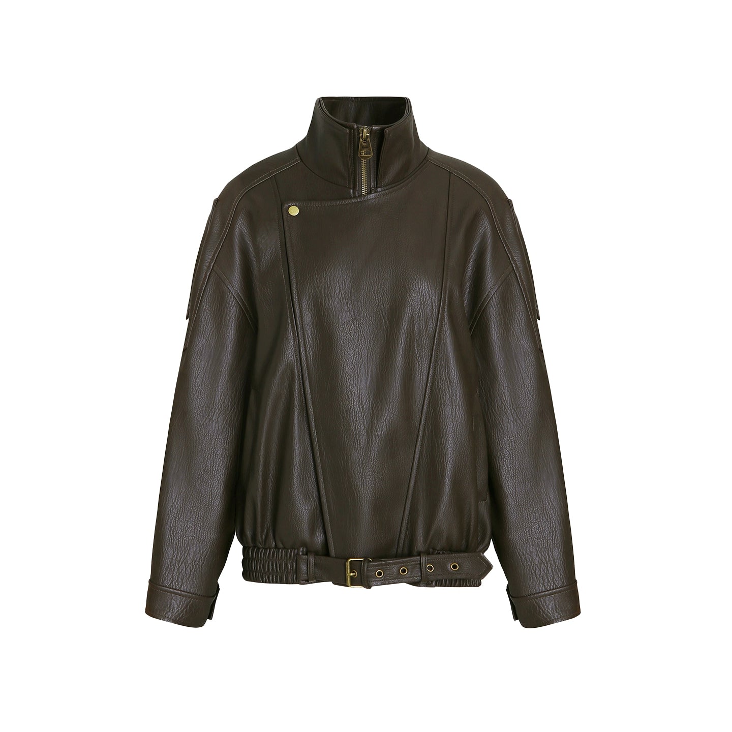 Lazy Leather Split Jacket