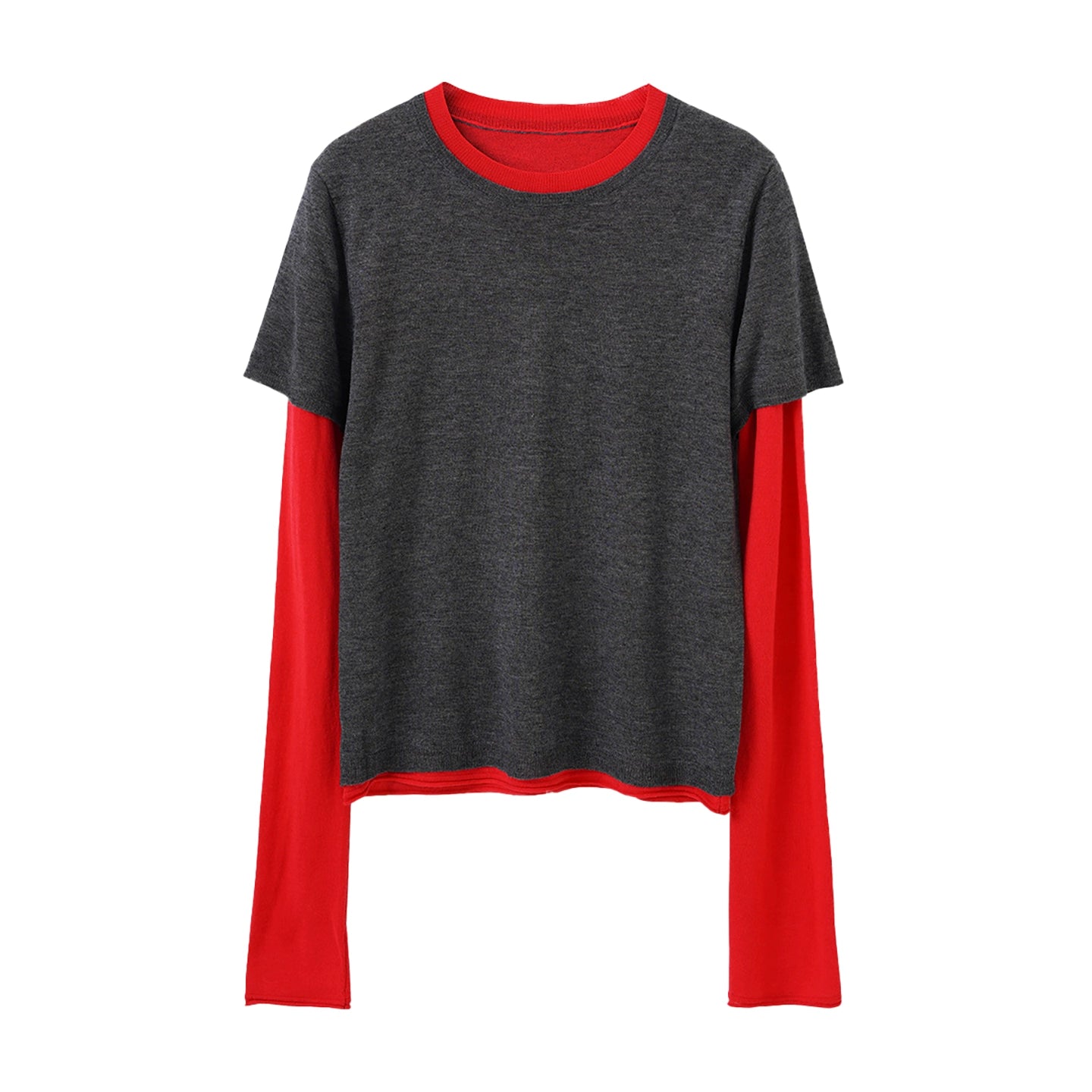 Sheep Wool Long-Sleeved T-Shirt