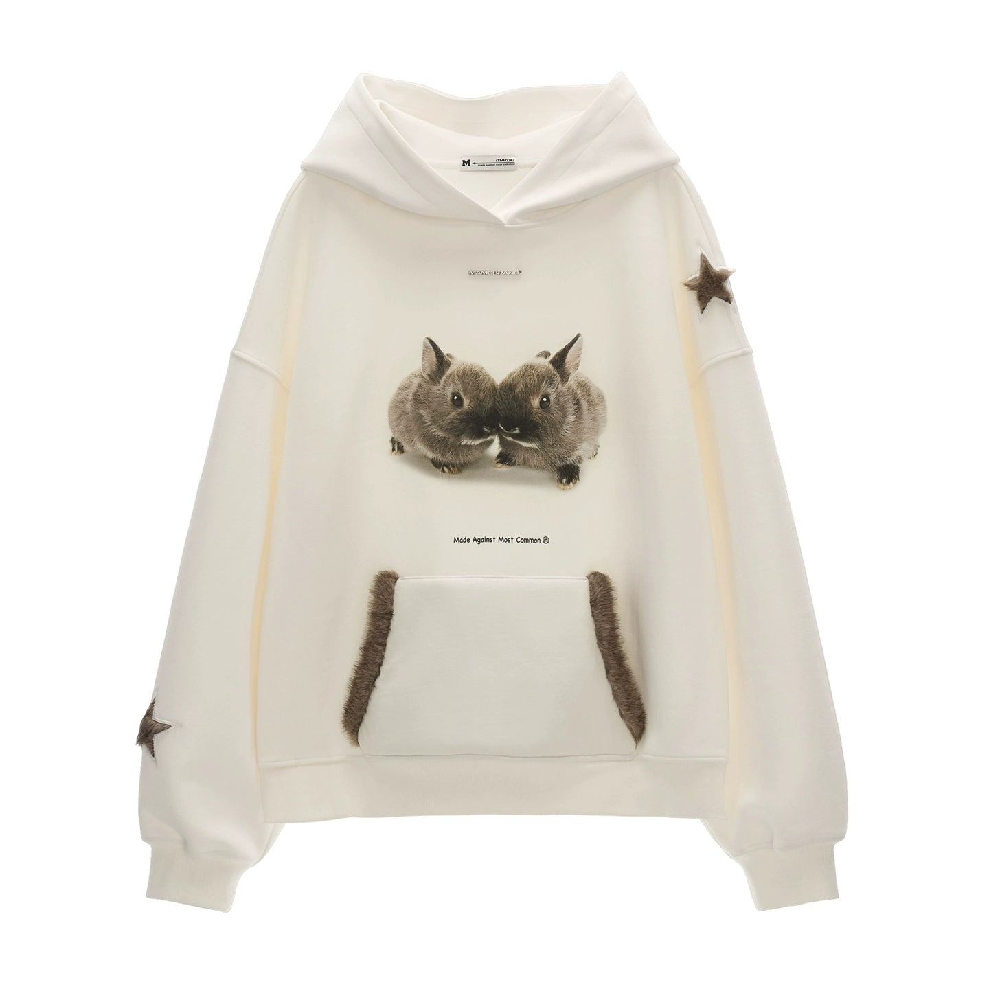 Star Rabbit Hooded Sweatshirt