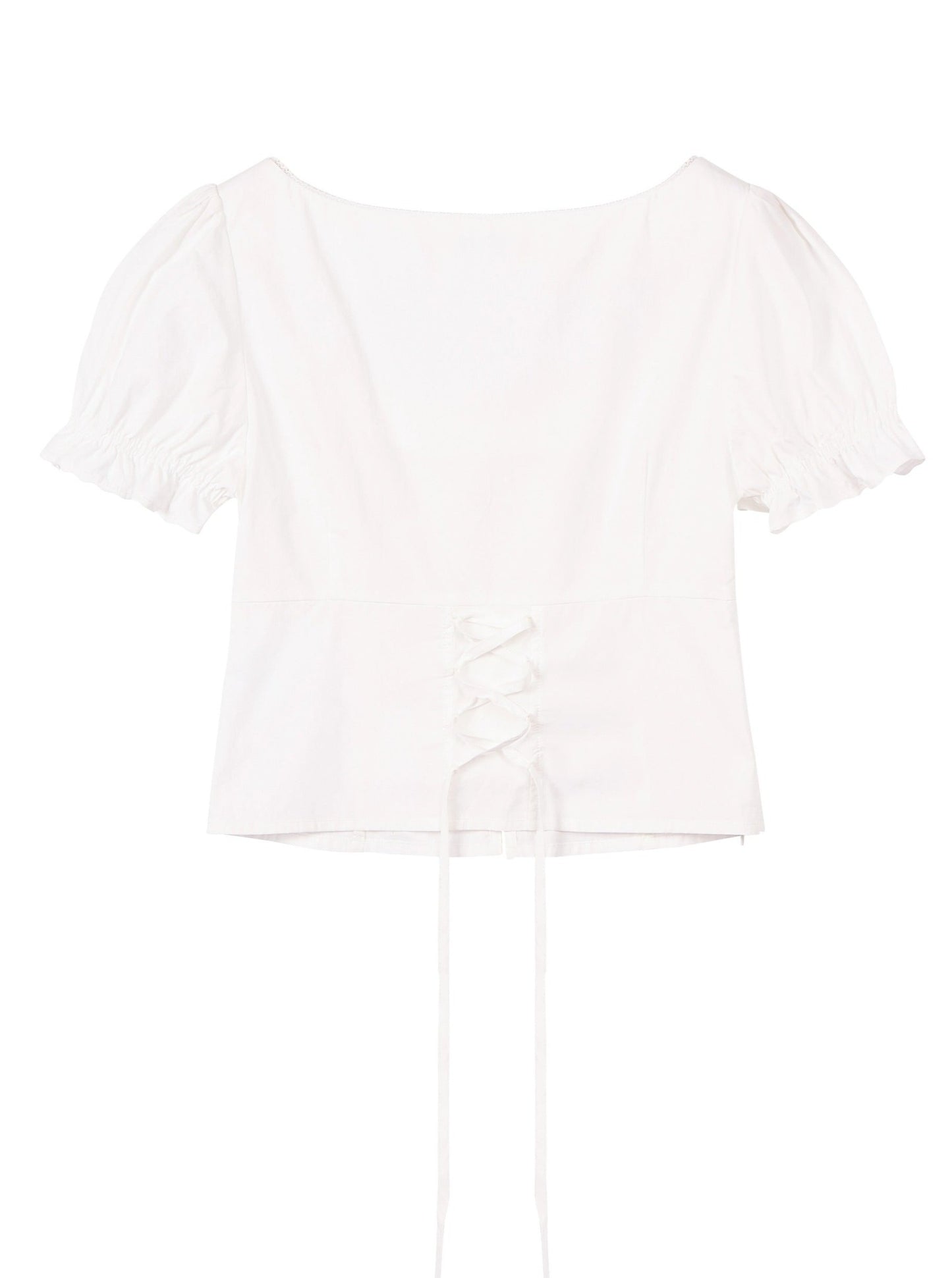 Vintage Court Style Crop Top