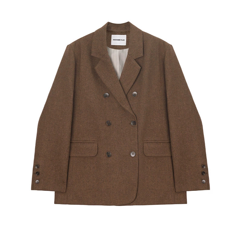 Blazer rétro en laine