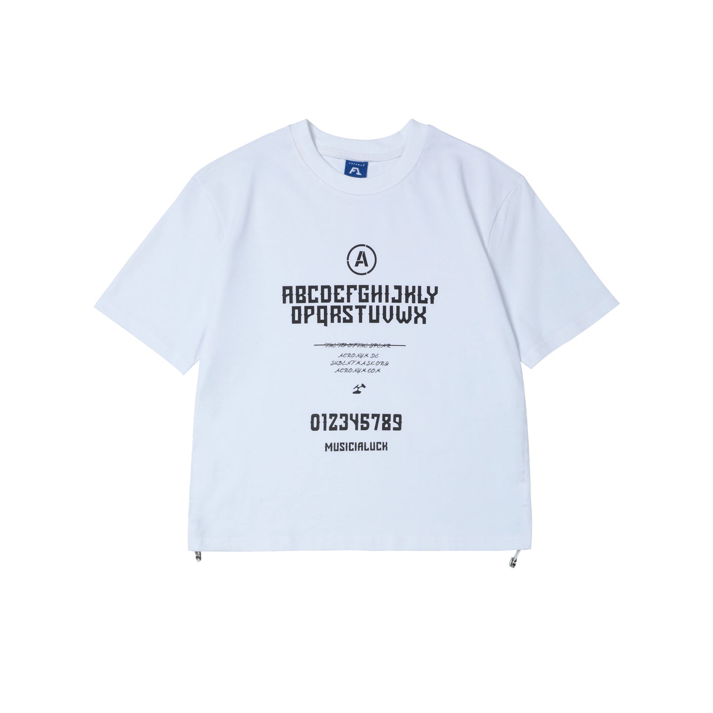 American White Letter Print T-Shirt