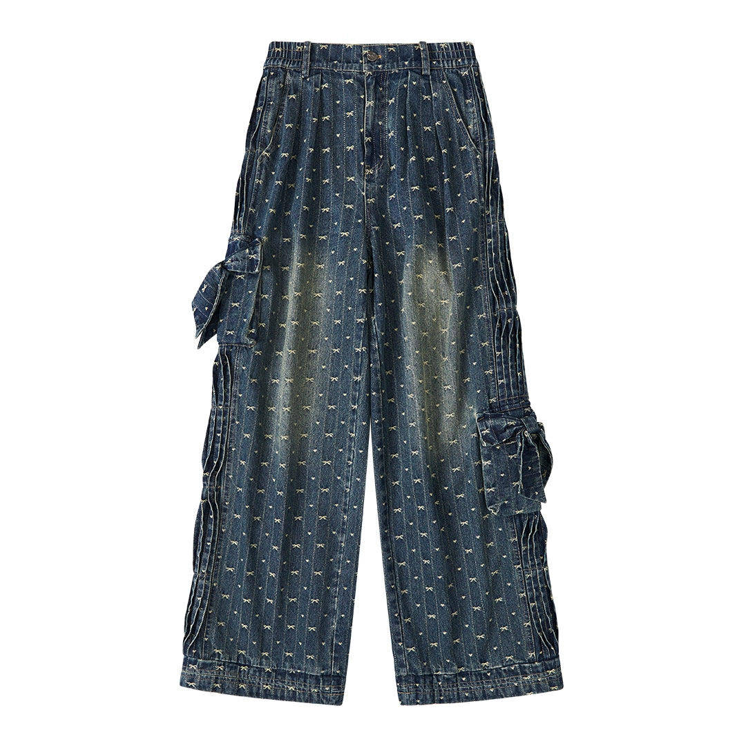 산업 세탁된 디스트레스 세트업