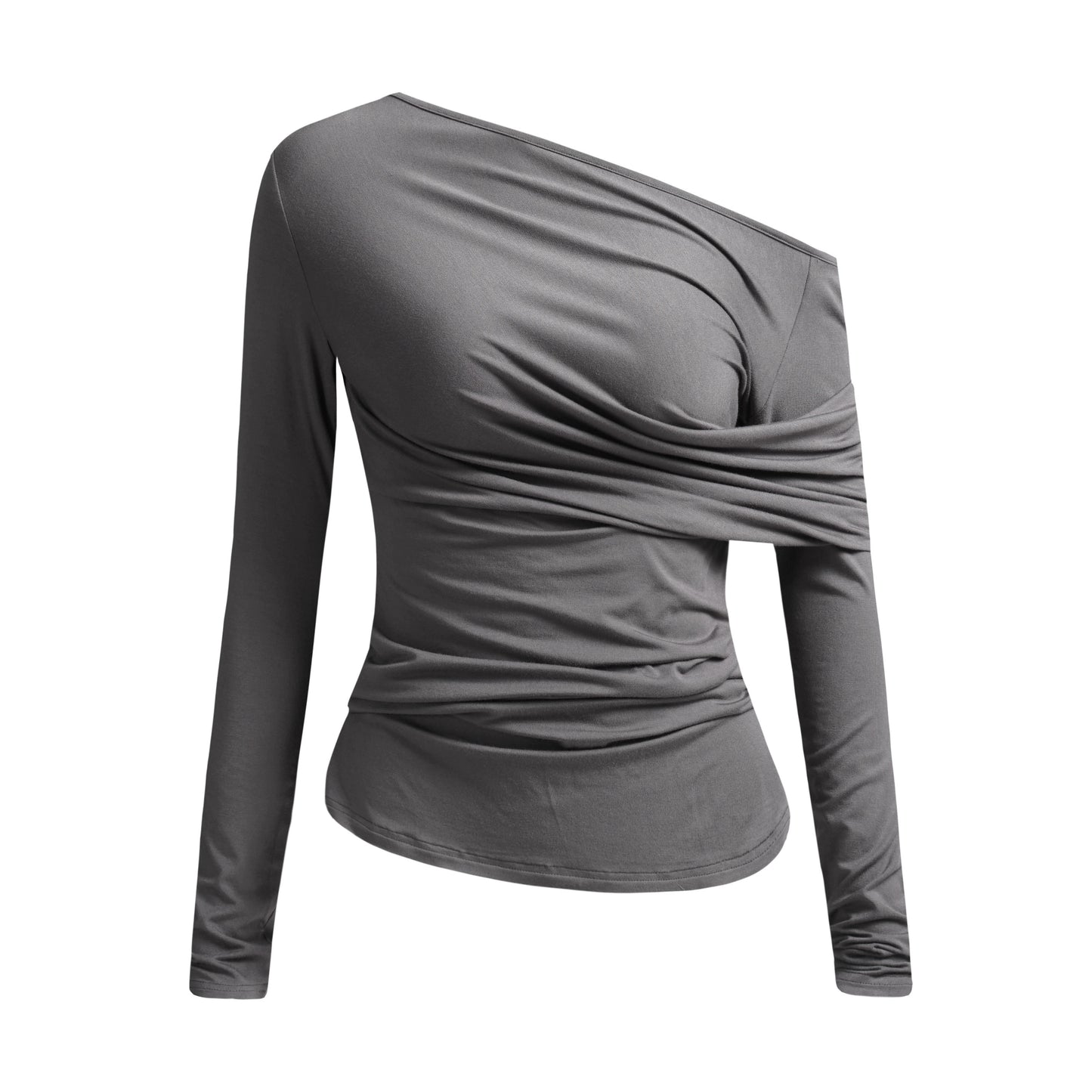 American Gray Long Sleeve Top