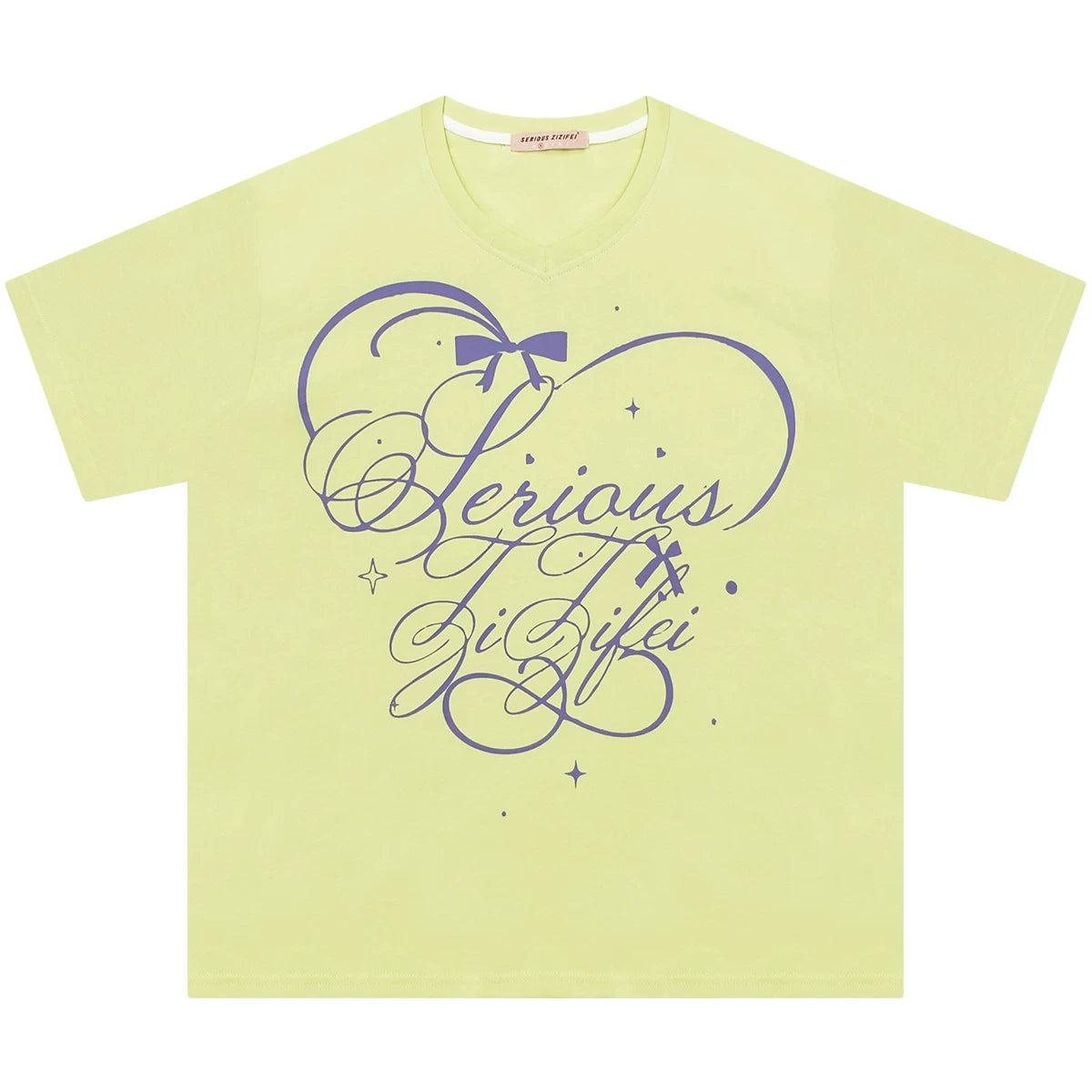 Star Falling V-Neck Top