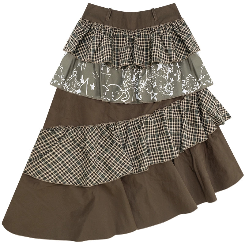 Autumn Winter High-Waisted Slimming Skirt