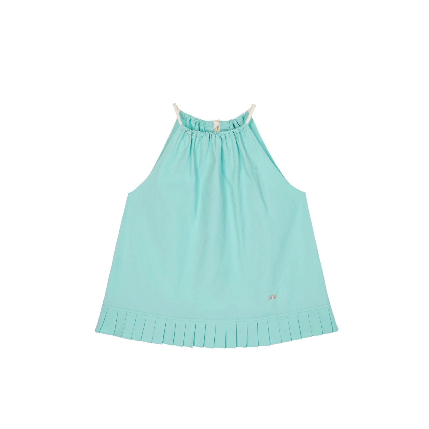 Pleated Drawstring Top
