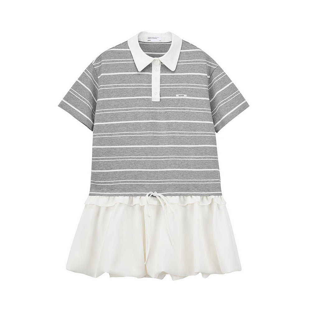 Floral Breeze Striped Dress