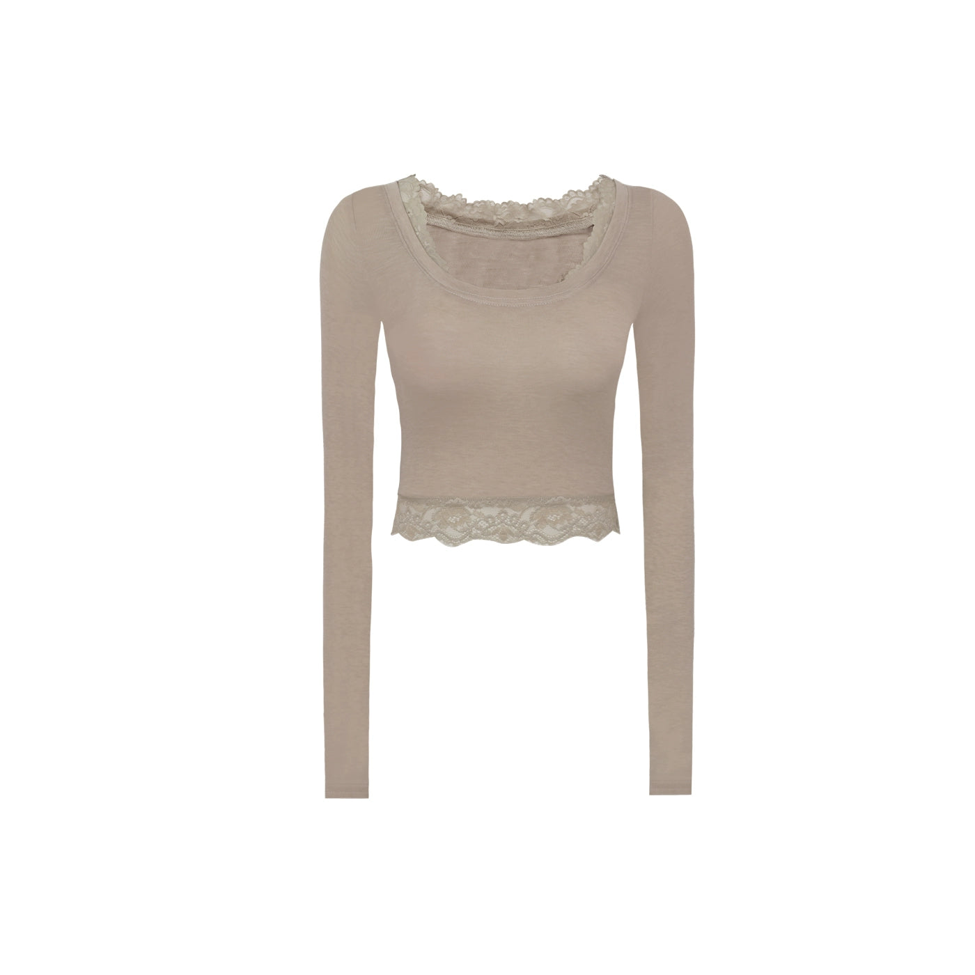 Slim Long-Sleeved Top