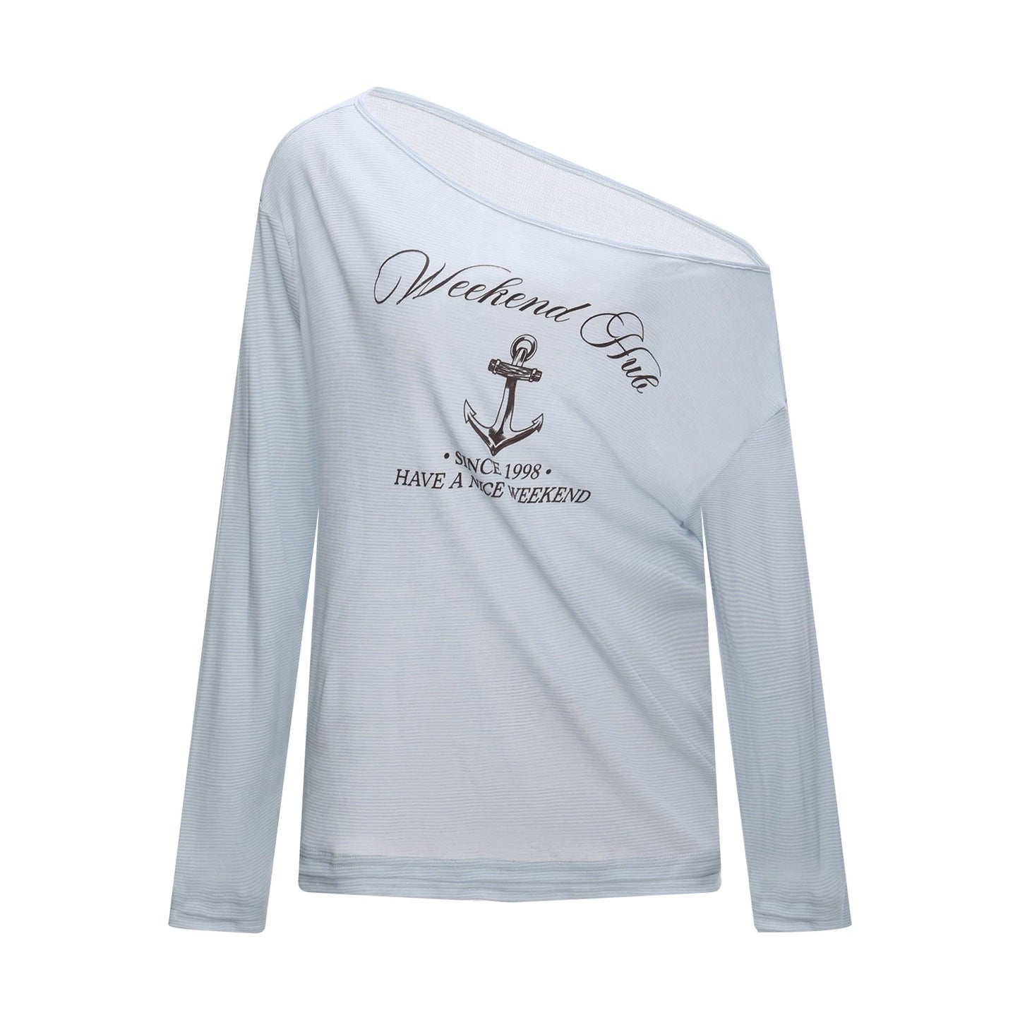 Retro Off-Shoulder Blouse