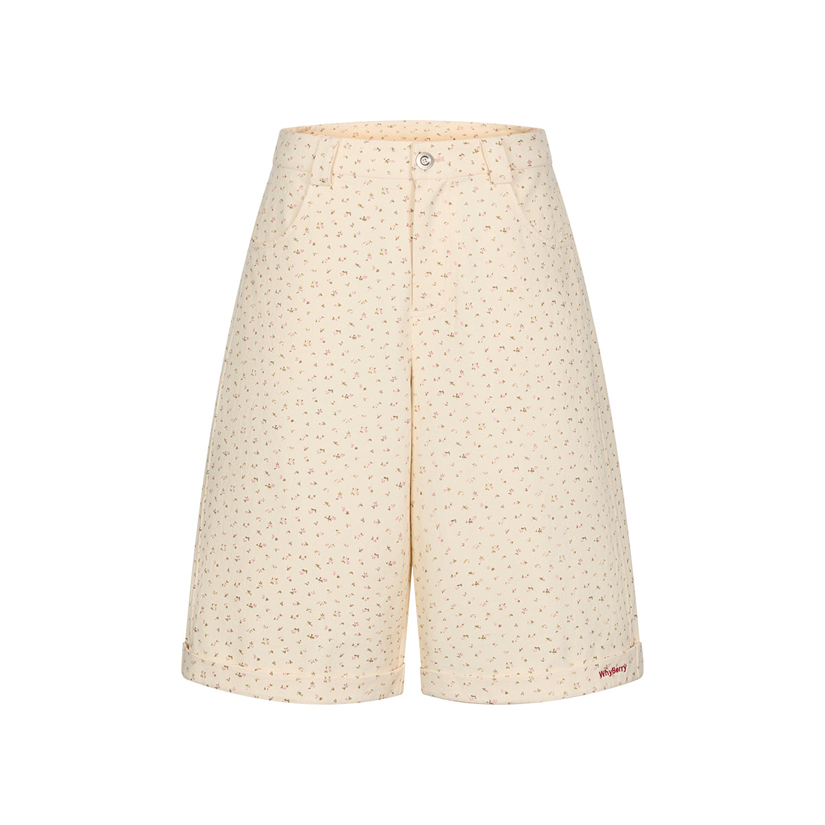 수월한 면 반바지