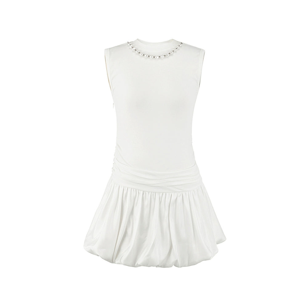 Summer Pearl White Dress