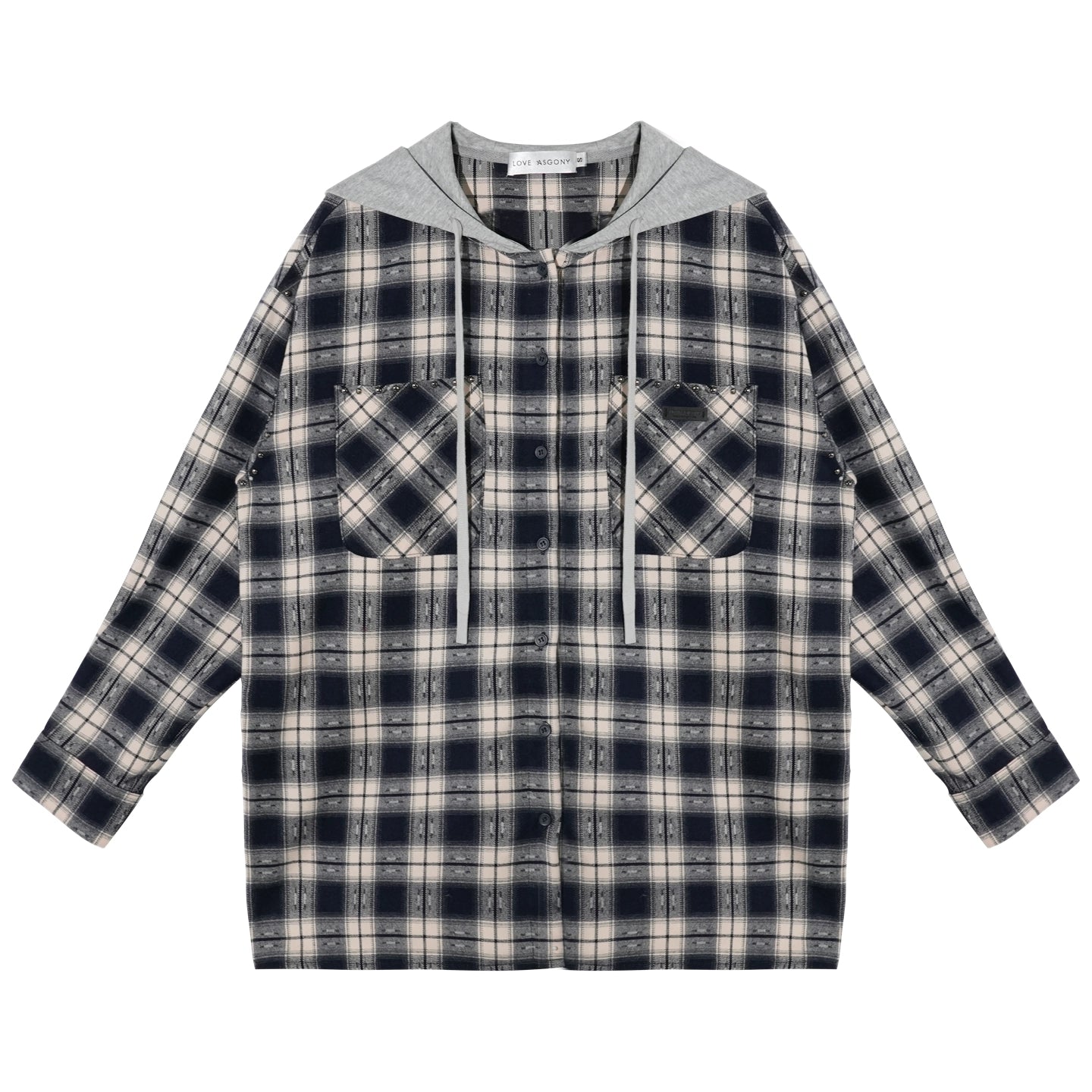 Buttoned Sweater Cardigan Shirt