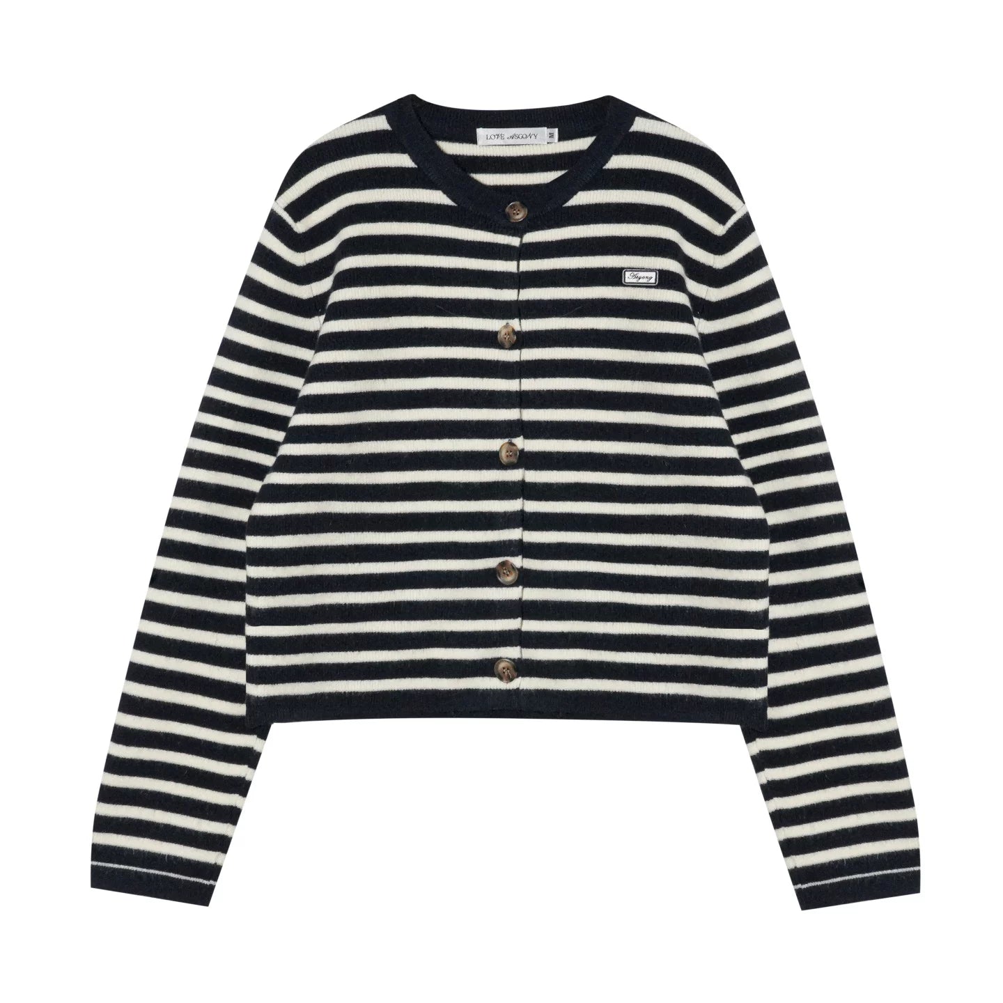 Wool Blend Retro Cardigan