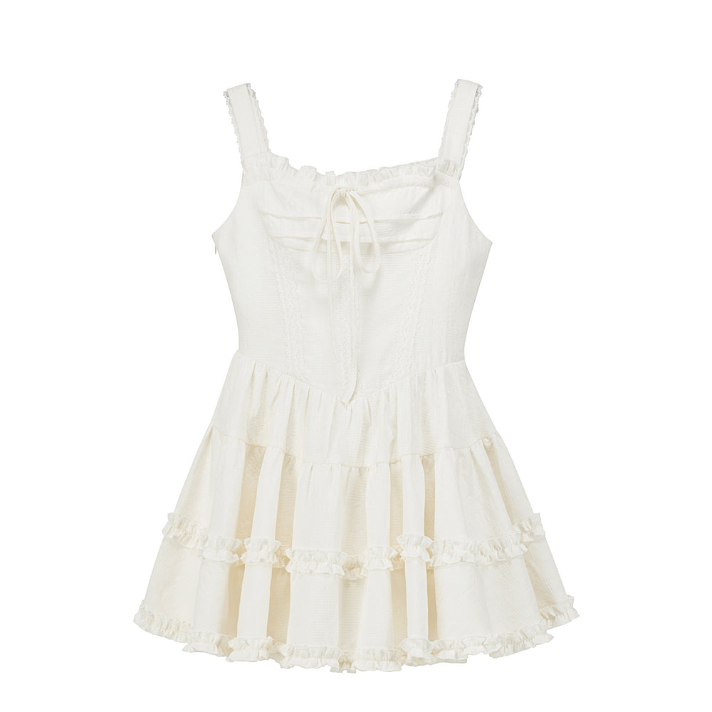 French Vintage Slim Slip Dress