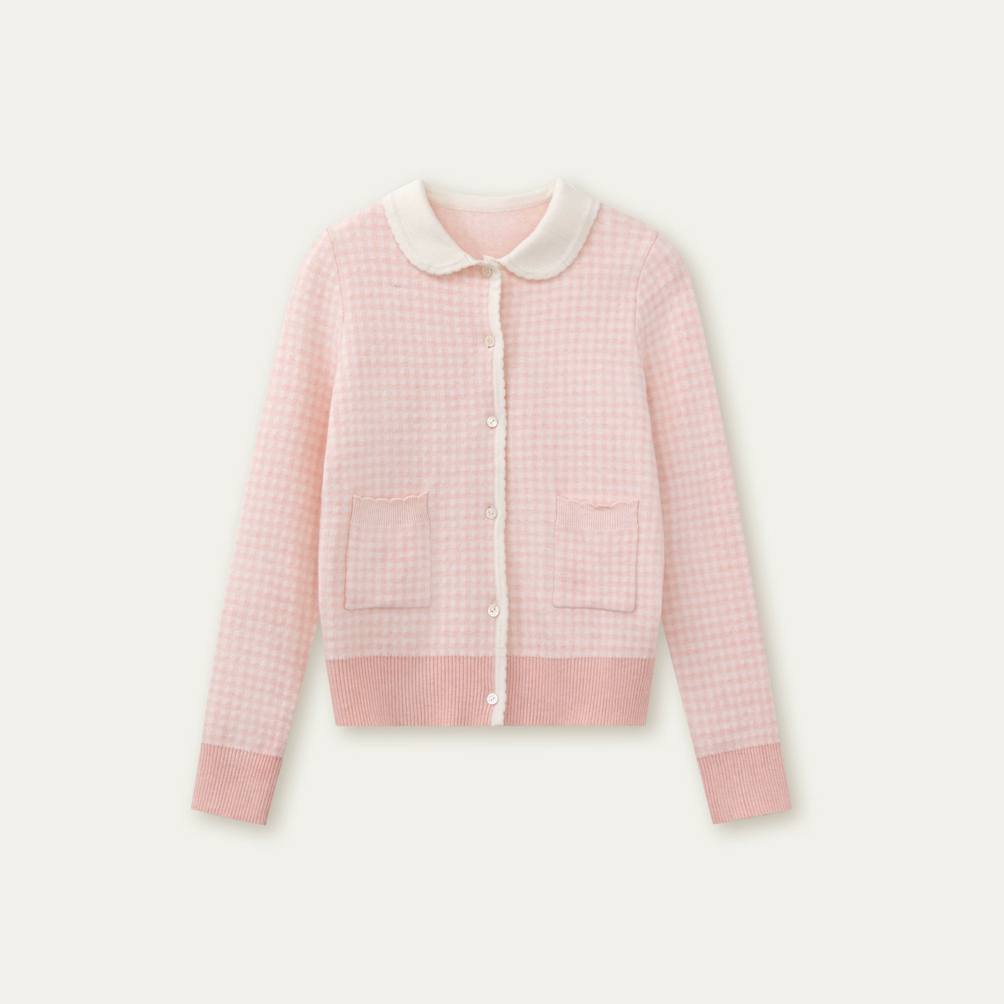 Gentle Pink Knitted Sweater